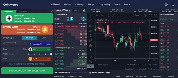 Secure crypto trading