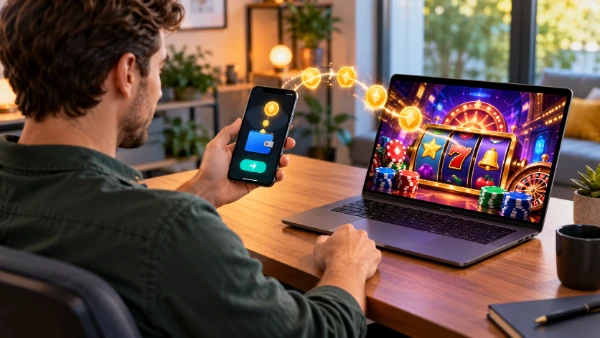 Pago de casino con blockchain